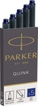 PARKER 1950384, PARKER Inkjet, permanent, blau - 5er-Pack, 5 St&uuml;ck