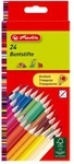 Herlitz 24 Farben dreieckig