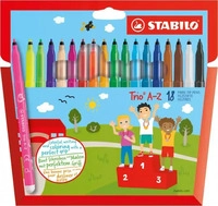 Stabilo Fixy Trio AZ 18-tlg