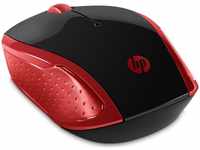 HP 2HU82AA#ABB, HP Wireless Mouse 200 Empres Rot
