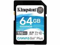Kingston SDG3/64GB, Kingston Canvas Go Plus SDXC 64 GB + SD-Adapter
