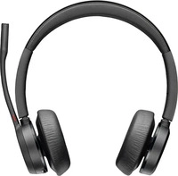 HP 77Y99AA, HP Poly Voyager 4320 UC Stereo USB-A, BT700 USB-A Adapter, Charging Stand