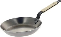 de Buyer 5710.28, de Buyer Stahlpfanne 28cm Mineral B Element mit Holzgriff 5710.28