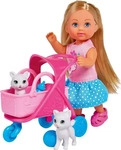 Simba Eva mit Kinderwagen f&uuml;r Katzen