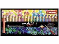 Stabilo Woody ARTY 3 in 1 18 verschiedene Farben