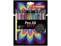 STABILO Pen 68 "ARTY " - 18 Stück in Pappschachtel