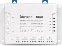 Sonoff 4CHPROR3, SONOFF 4CHPROR3 4-Gang Wi-Fi Smart Switch (RF Control)