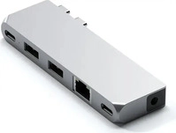 Satechi ST-UCPHMIS, Satechi Aluminium Pro Hub Mini (1xUSB4 96W, 1xHDMI 6K 60Hz,...