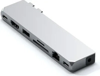 Satechi ST-UCPHMXS, Satechi Pro Hub Max (1 x USB4, 1 x HDMI 4K 60 Hz,1 x USB-A3.0, 1