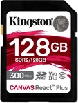 Kingston SDR2/128GB, Kingston SDXC 128 GB Canvas React Plus