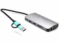 i-TEC CANANOTDOCKPD, i-tec USB 3.0 USB-C/TB3 3x Display Metall Nano Dock mit LAN, PD