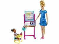 Mattel Barbie Berufsspiel Set mit Puppe - Lehrerin, 1 Stk