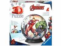 Ravensburger 3D Puzzle 114962 Puzzle-Ball Marvel: Avengers 72 Teile