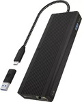 Icy Box IB-DK4080AC, Icy Box IB-DK4080AC 9in1 USB-C/USB-A/Thunderbolt 4 mit dualem
