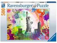 Ravensburger Puzzle 173792 Postkarte aus New York 500 Teile