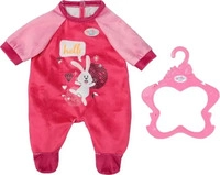 BABY born Samtstrampler rosa, 43 cm