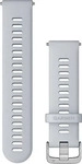 Garmin 010-11251-3B, Garmin Quick Release (22 mm) Silikon, Whitestone - Silver