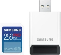 Samsung MB-SD256SB/WW, Samsung SDXC 256 GB PRO PLUS + USB-Adapter (2023)