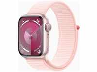 Apple MR953QC/A, Apple Watch Series 9 41mm Aluminiumgehäuse Rosé mit Sport...