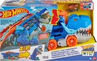 Mattel Hot Wheels City T-Rex Traktor mit Licht und Sound