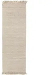benuta Pure Wollteppich L&auml;ufer f&uuml;r Flur Lars Cream 70x200 cm -...