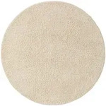 benuta Pure Wollteppich Berber Cream &oslash; 100 cm rund