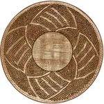 benuta Nest In- & Outdoor-Teppich Rund Artis Gold &oslash; 160 cm - Teppich f&uuml;r...