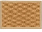 benuta Pure Fu&szlig;matte Greta Beige 40x60 cm - Moderner Kurzflor-Teppich f&uuml;r