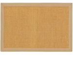 benuta Nest Fu&szlig;matte Sana Beige 40x60 cm - Moderner Kurzflor-Teppich f&uuml;r...