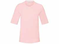 Rundhals-Shirt langem 1/2-Arm Lacoste rosé