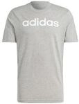 adidas T-Shirt T-shirt Essentials avec logo brod&eacute; - Gris