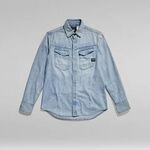 G-Star Raw Hemdbluse D23616-D252 SLIM DENIM-G342 SUN FADED BLUE MIST