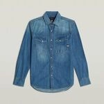 G-Star Raw Hemdbluse D23616-D252 SLIM DENIM-D891 FADED CRICKET