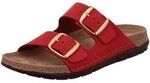 Rohde Pantoffeln Pantoletten Rodigo 5865 43 cherry Nubuk Leder 5865 43