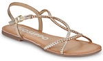 Gioseppo Flache Sandalen 69112 oro