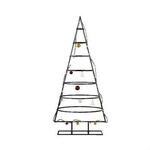VidaXL Weihnachtsdekorationen Arbre de No&euml;l moderne en m&eacute;tal noir