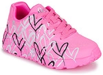 Skechers kinderschuhe JGOLDCROWN: UNO LITE - METALLIC LOVE