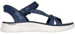 Skechers Flache Sandalen Sandaletten SI - GO WALK FLEX 141481 NVY