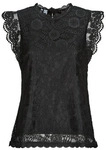 Pieces Blusen PCOLLINE SL LACE TOP