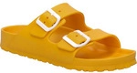 Josef Seibel Flache Sandalen Martinique 01, gelb
