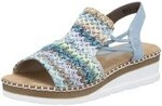 Rieker Keilabsatzsandalen Sandaletten FSK V1241-91 91