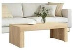 VidaXL Wohnzimmertische Table basse Bois d'ing&eacute;nierie Marron 102x50x36 cm
