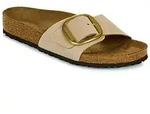 BIRKENSTOCK Pantoffeln Madrid Big Buckle in Beige, 40