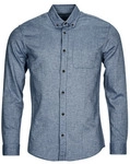 Jack & Jones Hemdbluse JJECLASSIC MELANGE SHIRT LS SN