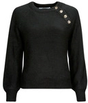Only Pullover ONLEMMA LS BUTTON ONECK KNT