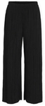 Vila Hosen Noos Plisa Trousers - Black Beauty