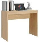 VidaXL Bureau Bois d&rsquo;ing&eacute;nierie Ch&ecirc;ne Sonoma 90x40x72 cm