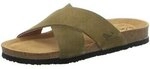 Plakton Clogs Pantoletten 181051 MILITARY AFELPADO