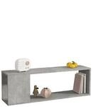 VidaXL Wandregale Meuble TV Gris B&eacute;ton 100x24x32 cm Bois d'ing&eacute;nierie