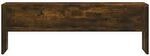 VidaXL Meuble TV ch&ecirc;ne fum&eacute; 120x40x40 cm bois d'ing&eacute;nierie